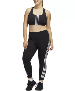 ADIDAS Plus Size PowerImpact Training Medium-Support Bra -CeCe cloth-shop 23440902 fpx