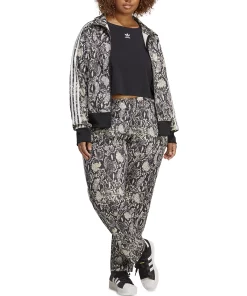 ADIDAS Plus Size Python Slim-Fit Tracksuit Bottoms -CeCe cloth-shop 23441072 fpx
