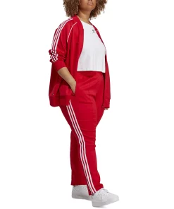 ADIDAS Plus Size Adicolor SST Tracksuit Bottoms -CeCe cloth-shop 23441257 fpx