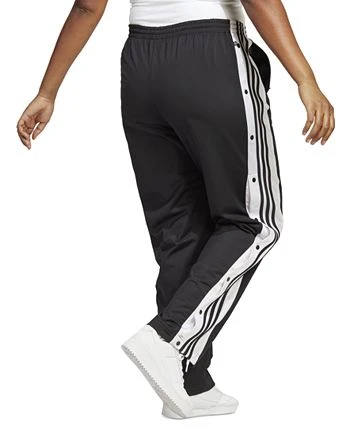 ADIDAS Plus Size Adibreak 3-Stripes Snap-Leg Joggers 2 ADIDAS Plus Size Adibreak 3-Stripes Snap-Leg Joggers - Image 2