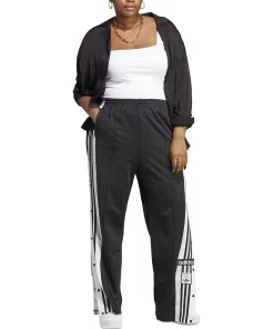 ADIDAS Plus Size Adibreak 3-Stripes Snap-Leg Joggers 10 ADIDAS Plus Size Adibreak 3-Stripes Snap-Leg Joggers -CeCe cloth-shop 23441270 fpx
