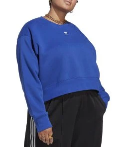 ADIDAS Plus Size Adicolor Essentials Crew Sweatshirt