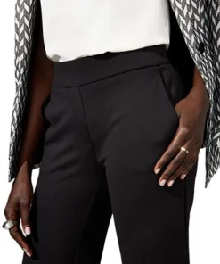 Anne Klein Women's Compression Wide-Leg Pull-On Pants -CeCe cloth-shop 23441487 fpx