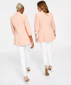 INC International Concepts Women's Menswear Blazer, Created For Macy's -CeCe cloth-shop 23480726 fpx