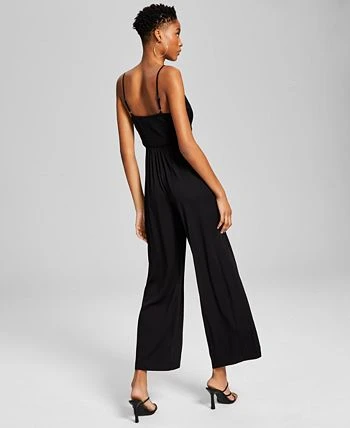 And Now This Women's Sleeveless Pull-On Wide-Leg Jumpsuit 2 And Now This Women's Sleeveless Pull-On Wide-Leg Jumpsuit - Image 2