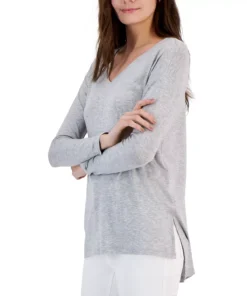 INC International Concepts Women's Side-Vent Tunic, Created For Macy's -CeCe cloth-shop 23532443 fpx