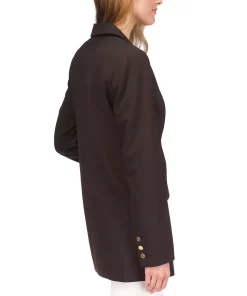 Michael Kors Women's Two-Button Mensy Blazer 9 Michael Kors Women's Two-Button Mensy Blazer -CeCe cloth-shop 23534076 fpx