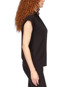 Michael Kors Women's Twist-Neck Sleeveless Top -CeCe cloth-shop 23534117 fpx