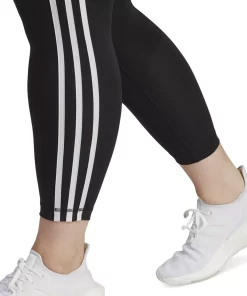 ADIDAS Plus Size Train Essentials 3-Stripes High-Waisted 7/8 Leggings -CeCe cloth-shop 23534746 fpx