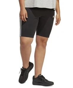 ADIDAS Plus Size Essentials 3-Stripes Bike Shorts 8 ADIDAS Plus Size Essentials 3-Stripes Bike Shorts -CeCe cloth-shop 23534829 fpx