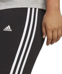 ADIDAS Plus Size Essentials 3-Stripes Bike Shorts 9 ADIDAS Plus Size Essentials 3-Stripes Bike Shorts -CeCe cloth-shop 23534831 fpx