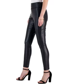 INC International Concepts Women's Faux-Leather Leggings, Created For Macy's -CeCe cloth-shop 23541108 fpx