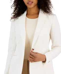 Anne Klein Women's Contour Stretch One-Button Jacket 6 Anne Klein Women's Contour Stretch One-Button Jacket -CeCe cloth-shop 23542156 fpx