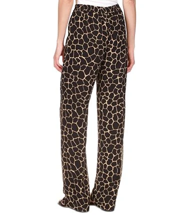 Michael Kors Women's Giraffe Tie Pull-On Pants 2 Michael Kors Women's Giraffe Tie Pull-On Pants - Image 2