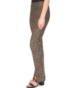 Michael Kors Women's Giraffe Split-Hem Leggings, Regular & Petite 7 Michael Kors Women's Giraffe Split-Hem Leggings, Regular & Petite -CeCe cloth-shop 23556060 fpx