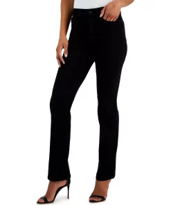 Anne Klein Women's High Rise Front-Fly Bootcut Jeans -CeCe cloth-shop 23600743 fpx