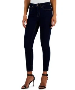 Anne Klein Women's High Rise Skinny-Leg Ankle Jeans