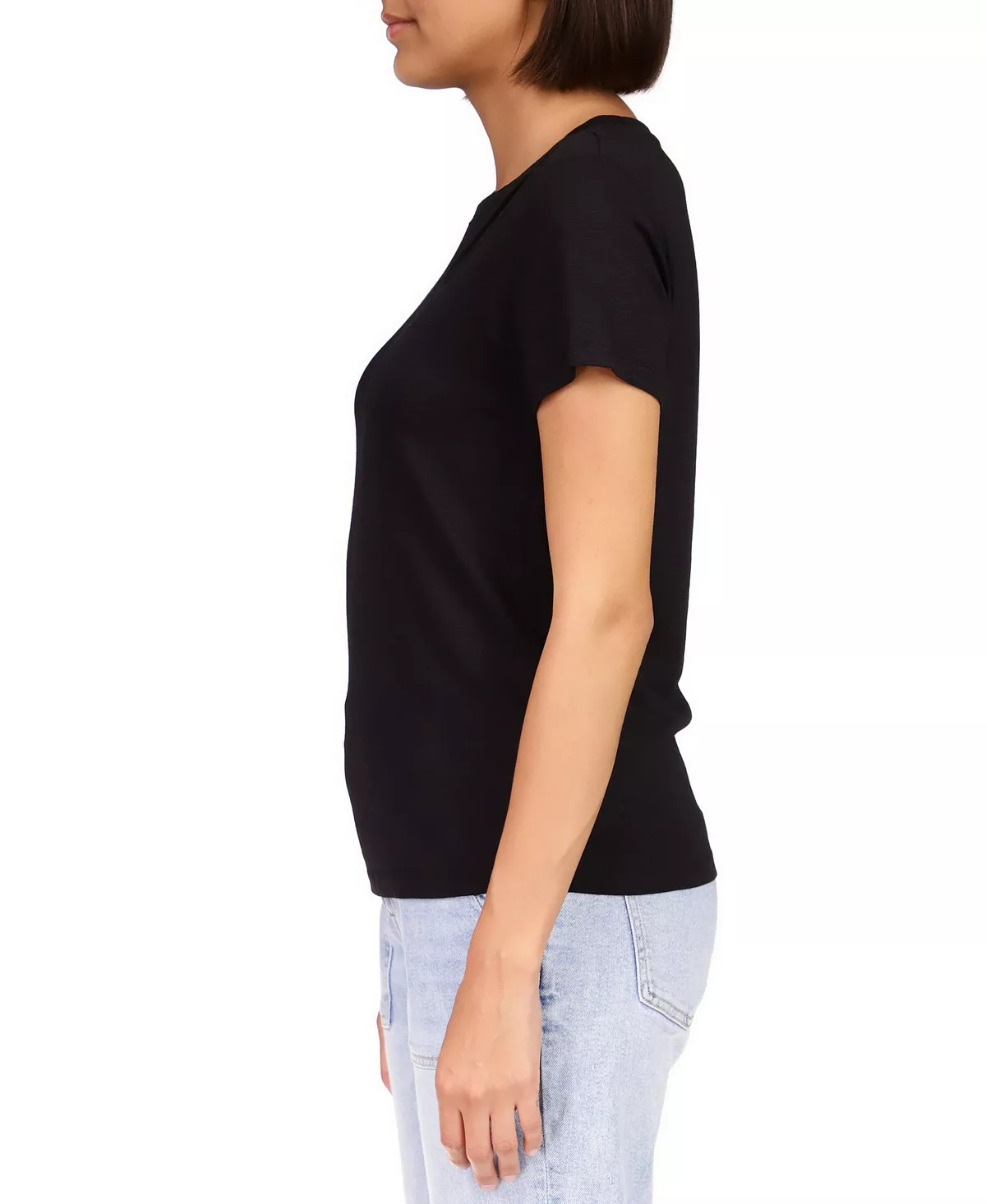 Sanctuary Women's Cut To The Chase Short-Sleeve Cut-Out Top 3 Sanctuary Women's Cut To The Chase Short-Sleeve Cut-Out Top - Image 3