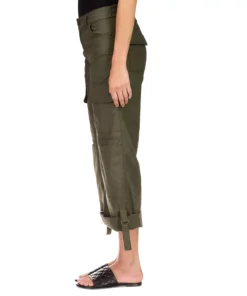 Sanctuary Women's Cali Solid Roll-Tab-Cuffs Cargo Pants -CeCe cloth-shop 23601518 fpx