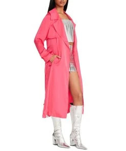 Steve Madden BB Dakota By Women's New Wave Belted Trench Coat -CeCe cloth-shop 23642029 fpx