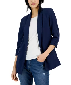 INC International Concepts Women's Menswear Blazer, Created For Macy's -CeCe cloth-shop 23656567 fpx