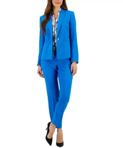 Kasper Women's Printed Tie-Neck Sleeveless Blouse -CeCe cloth-shop 23677732 fpx