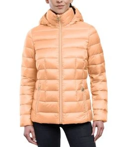Michael Kors Women's Hooded Packable Down Shine Puffer Coat, Created For Macy's