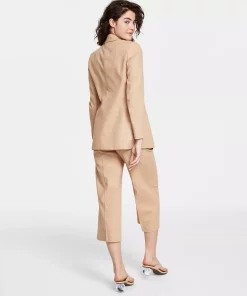 Bar III Women's Linen-Blend Tie-Waist Pants, Created For Macy's -CeCe cloth-shop 23706794 fpx 1