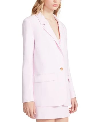 Steve Madden Women's Kaira One-Button Boyfriend Blazer 3 Steve Madden Women's Kaira One-Button Boyfriend Blazer - Image 3