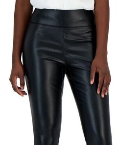 INC International Concepts Women's Faux-Leather Leggings, Created For Macy's -CeCe cloth-shop 23776743 fpx
