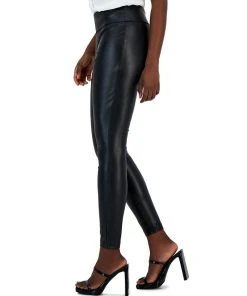 INC International Concepts Women's Faux-Leather Leggings, Created For Macy's -CeCe cloth-shop 23776744 fpx