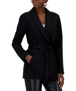 INC International Concepts Women's Tie-Waist Blazer, Created For Macy's -CeCe cloth-shop 23776784 fpx