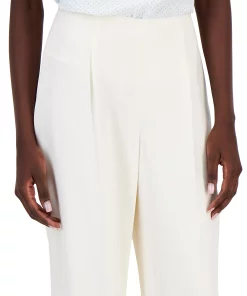 Anne Klein Women's Collection Side-Zip Hollywood Waist Pants -CeCe cloth-shop 23777419 fpx