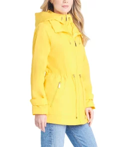 Kate Spade New York Women's Short Anorak With Hooded Bib Jacket -CeCe cloth-shop 23894690 fpx