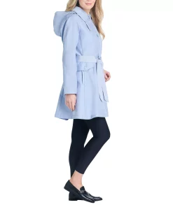 Kate Spade New York Women's Single-Breasted Raglan-Sleeve Trench Coat -CeCe cloth-shop 23894758 fpx