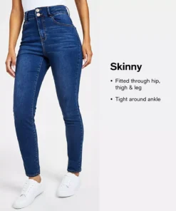Sanctuary Women's Stretch Denim Ankle Jeans 8 Sanctuary Women's Stretch Denim Ankle Jeans -CeCe cloth-shop 23900525 fpx