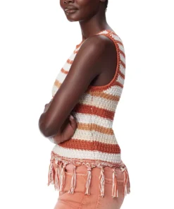 Sam Edelman Women's Fynn Crochet Sleeveless Tank Top 6 Sam Edelman Women's Fynn Crochet Sleeveless Tank Top -CeCe cloth-shop 23911866 fpx