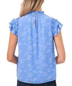 CeCe Ruffled Flutter Sleeve Blouse Top 9 CeCe Ruffled Flutter Sleeve Blouse Top -CeCe cloth-shop 24053972 fpx