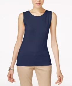 Alfani Women's Sleeveless Layering Tank Top, Created For Macy's -CeCe cloth-shop 3684099 fpx