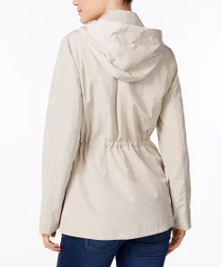 Charter Club Women's Water-Resistant Hooded Anorak Jacket, Created For Macy's -CeCe cloth-shop 8524892 fpx