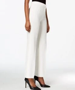 Kasper Straight-Leg Modern Crepe Dress Pants -CeCe cloth-shop 9207410 fpx