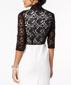 Connected Scalloped Lace Shrug -CeCe cloth-shop 9491457 fpx
