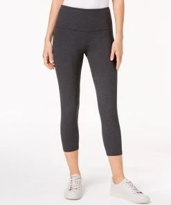 Style & Co Women's Cropped Tummy-Control Leggings, Created For Macy's