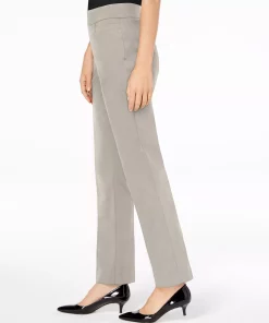 JM Collection Pull-On Tummy Control Straight Leg Pants, Created For Macy's -CeCe cloth-shop 9863780 fpx