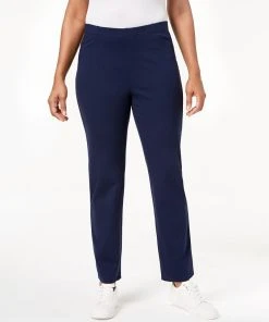 Karen Scott Port Pull-On Comfort Pants, Created For Macy's